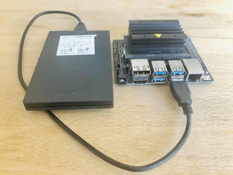 NVIDIA Jetson Nano USB ディスクをルート構成